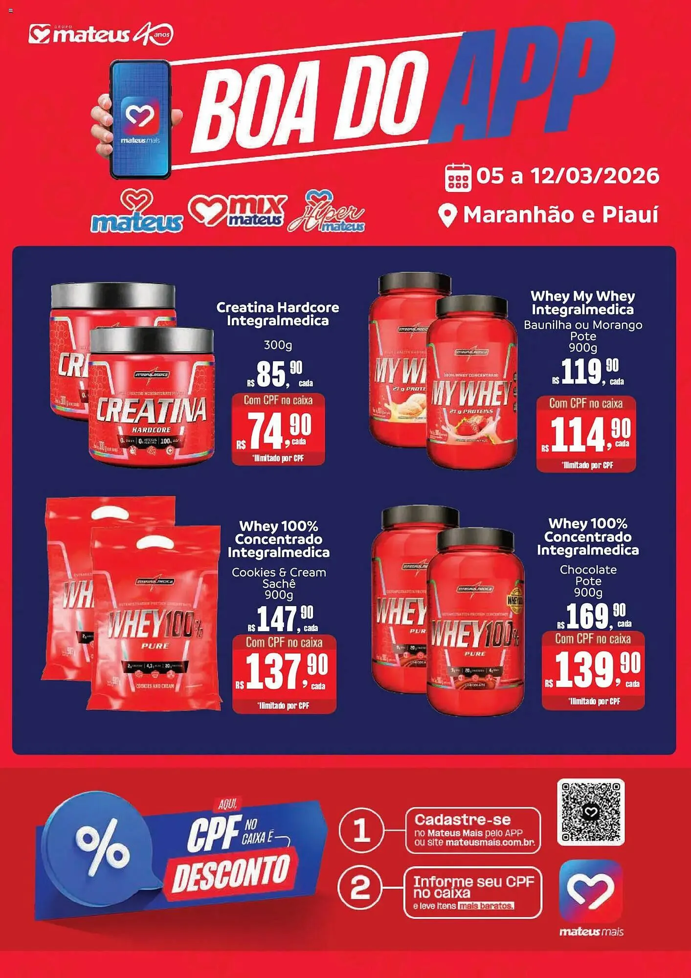 Encarte de Catálogo Supermercados Mateus 5 de março até 12 de março 2026 - Pagina 1