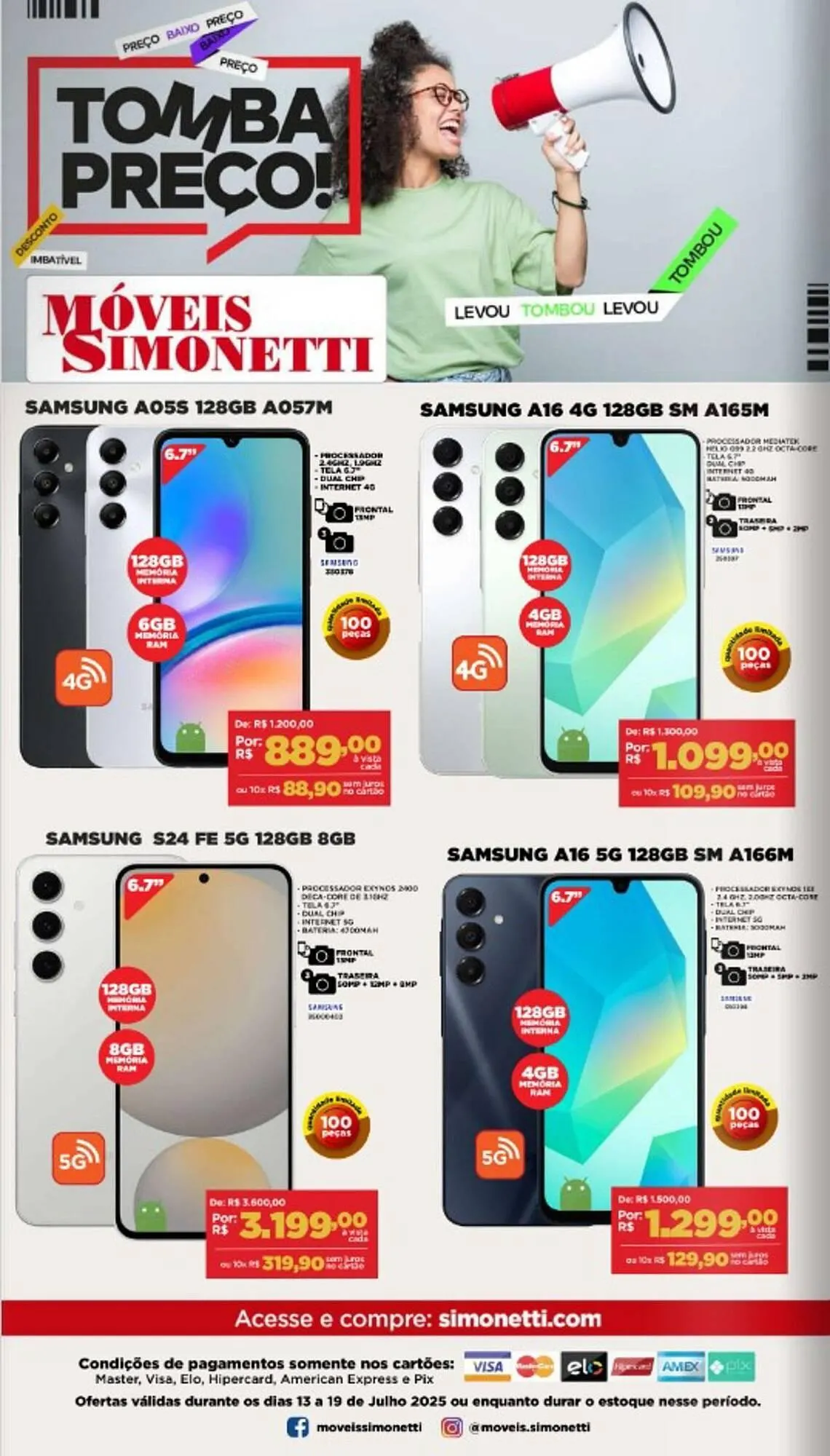 Encarte de Catálogo Móveis Simonetti 14 de julho até 19 de julho 2025 - Pagina 50