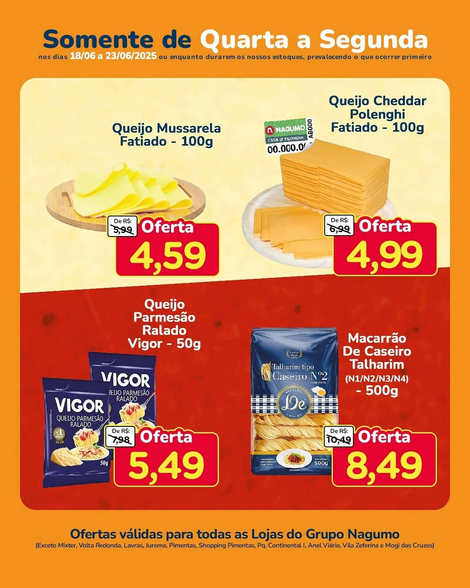 Encarte de Catálogo Nagumo 18 de junho até 23 de junho 2025 - Pagina 3