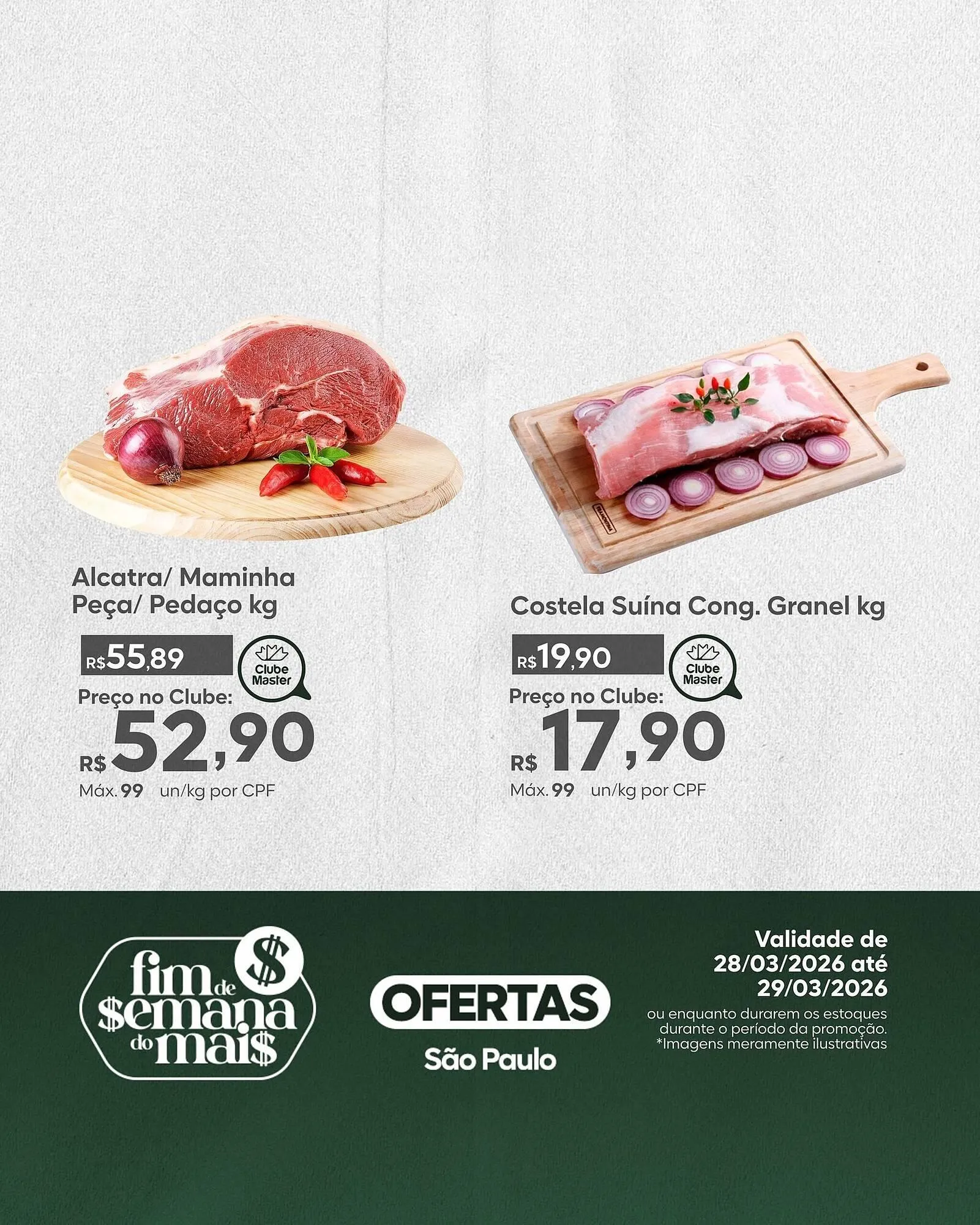 Encarte de Folheto Master Supermercados 28 de março até 29 de março 2026 - Pagina 2