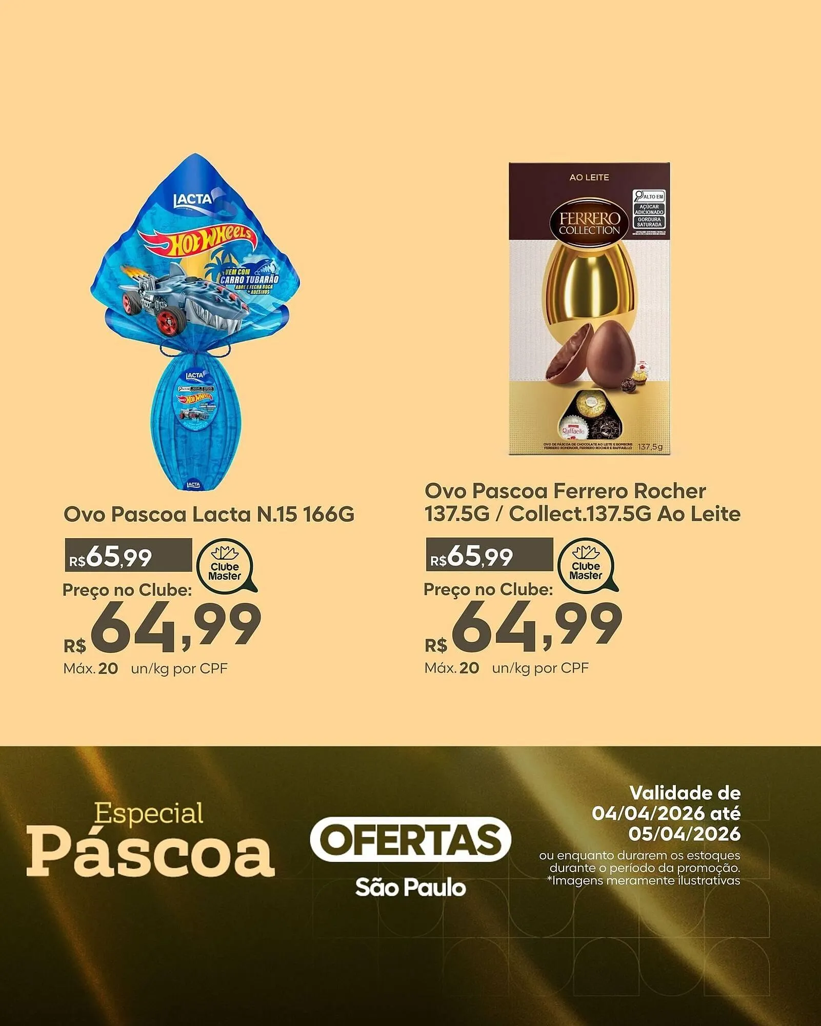 Encarte de Folheto Master Supermercados 4 de abril até 5 de abril 2026 - Pagina 3