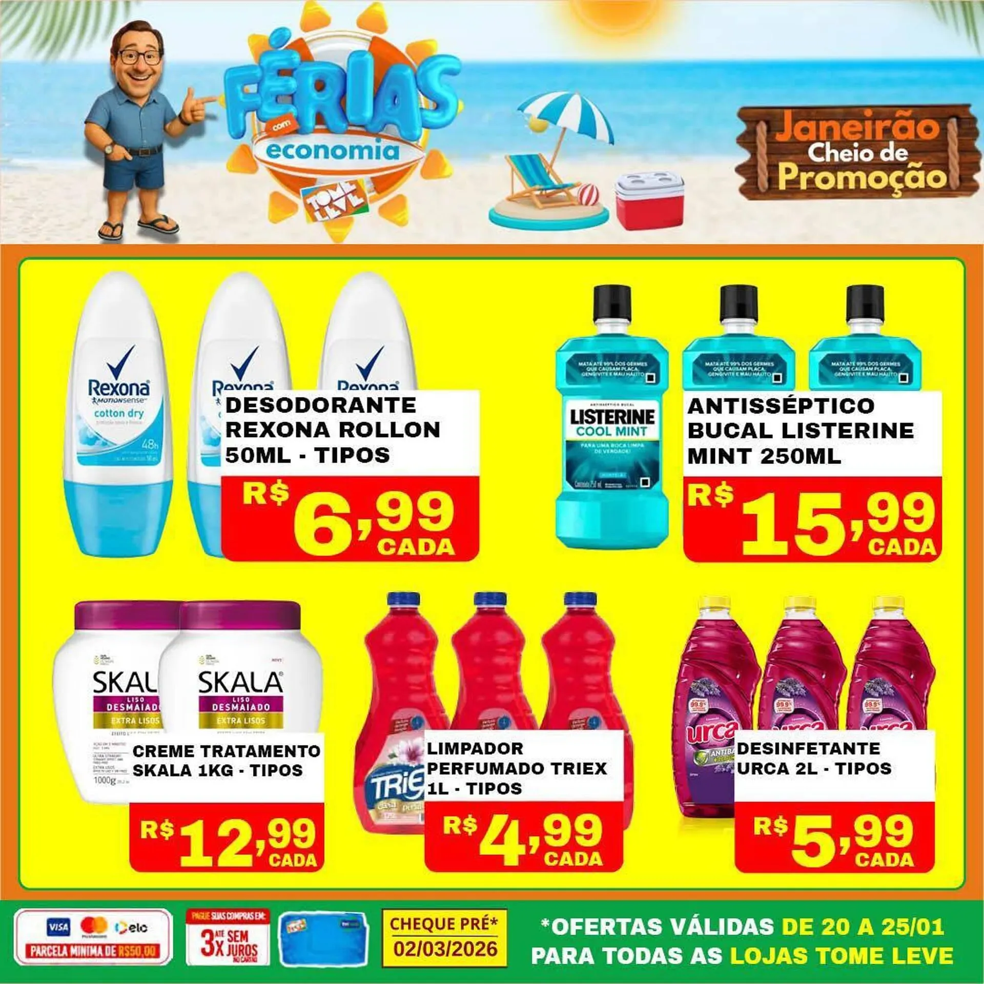 Encarte de Catálogo Tome Leve 20 de janeiro até 25 de janeiro 2026 - Pagina 2