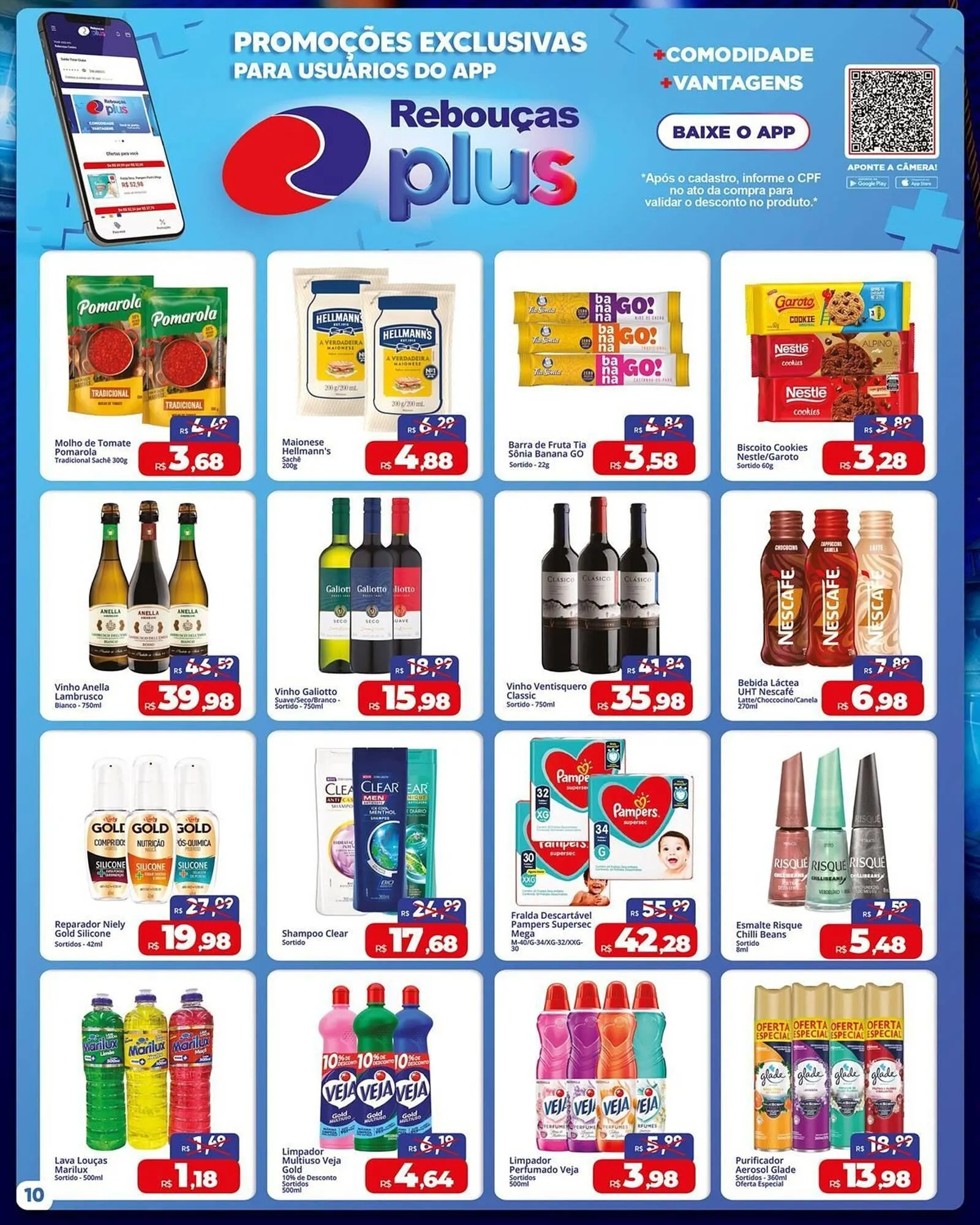 Encarte de Catálogo Rebouças Supermercados 5 de junho até 8 de junho 2025 - Pagina 2