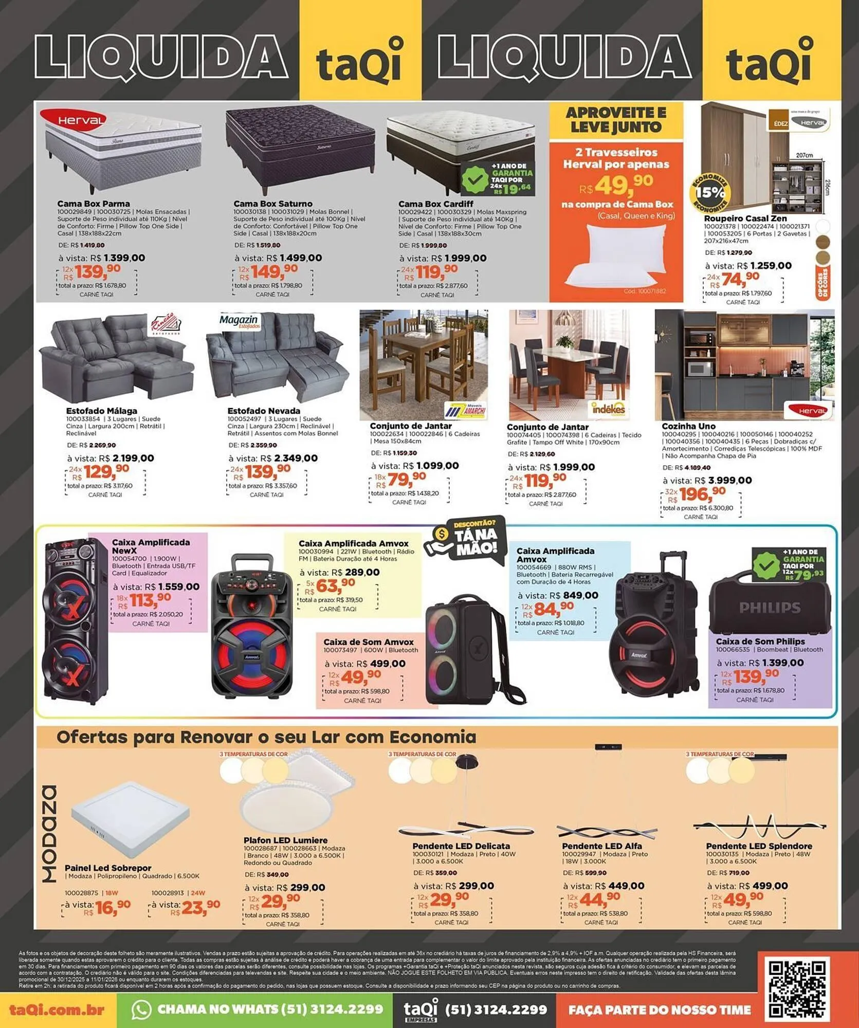 Encarte de Folheto Lojas TaQi 29 de dezembro até 11 de janeiro 2026 - Pagina 8