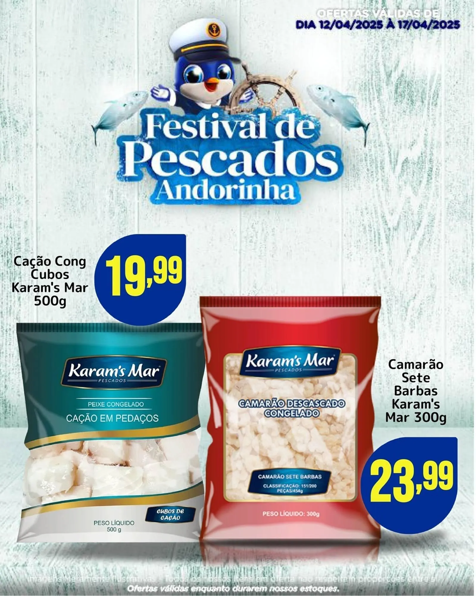 Encarte de Catálogo Andorinha Hipermercado 12 de abril até 17 de abril 2025 - Pagina 1
