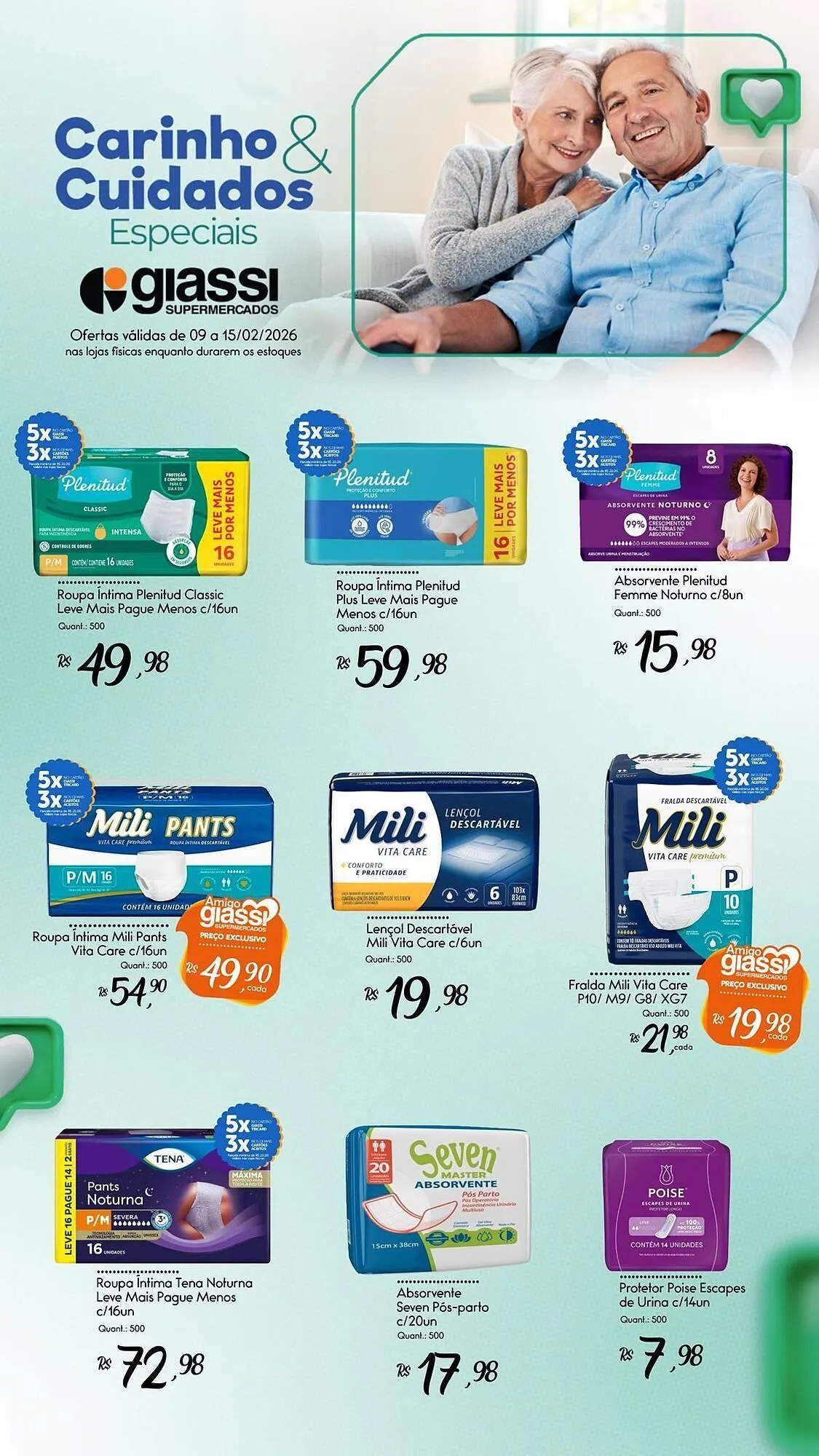 Encarte Giassi Supermercados - 1