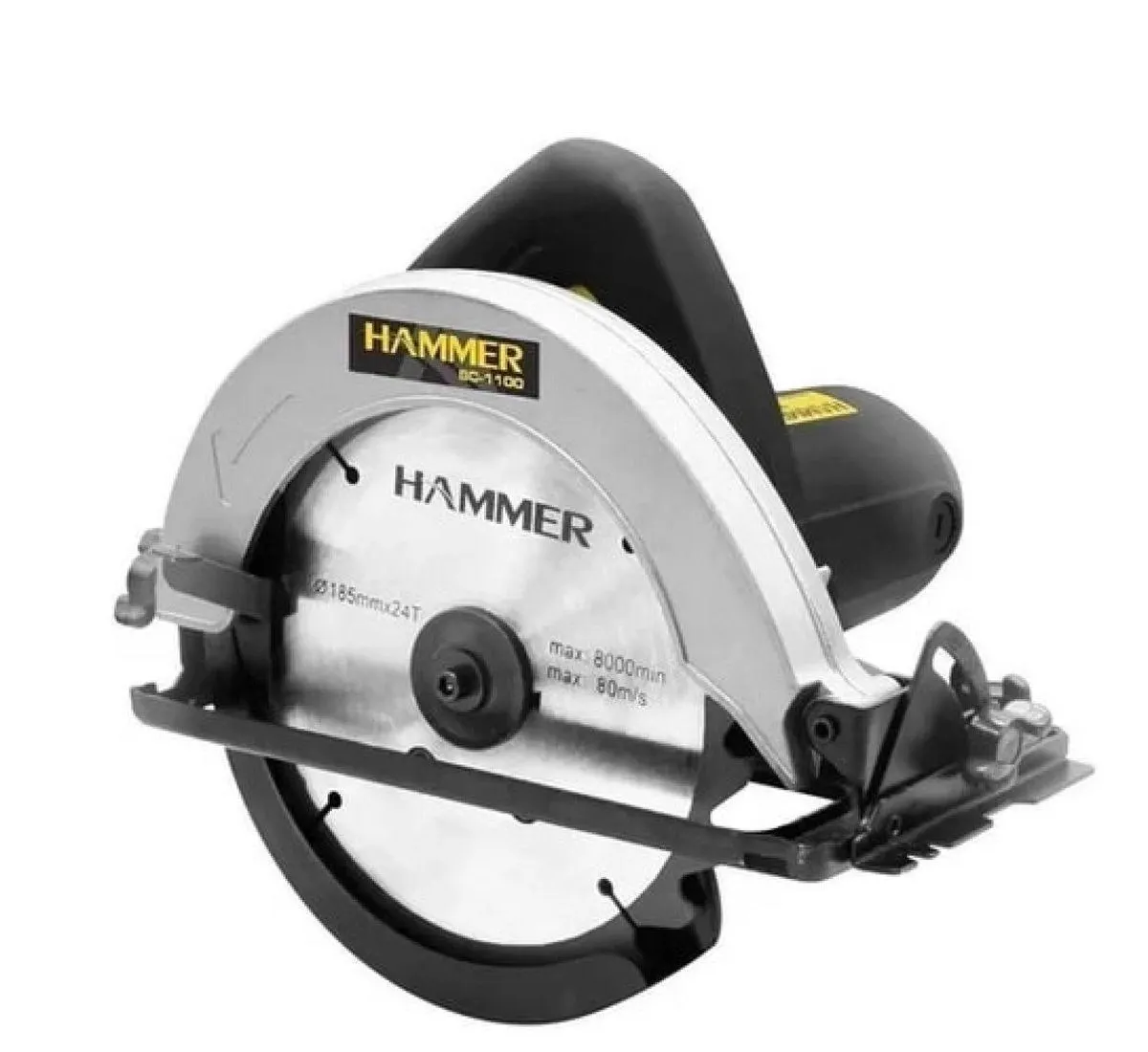 Serra Circular Elétrica Hammer GYSC1100_220 7.1/4" 1100W 220V