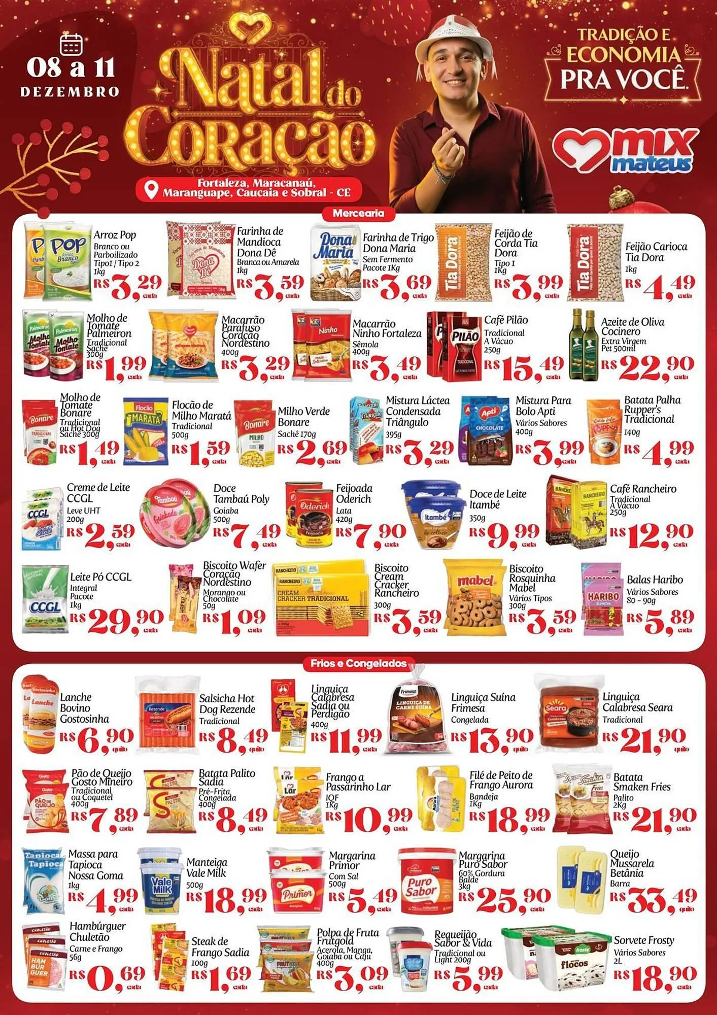 Encarte de Catálogo Supermercados Mateus 9 de dezembro até 11 de dezembro 2025 - Pagina 1