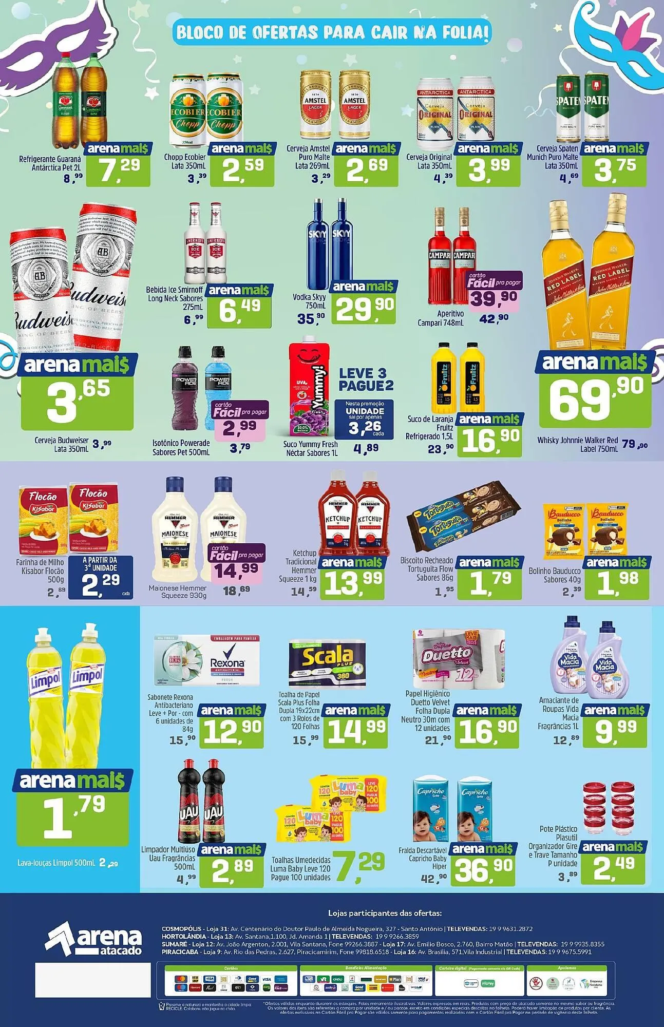 Encarte de Folheto Arena Atacado 9 de fevereiro até 12 de fevereiro 2026 - Pagina 2