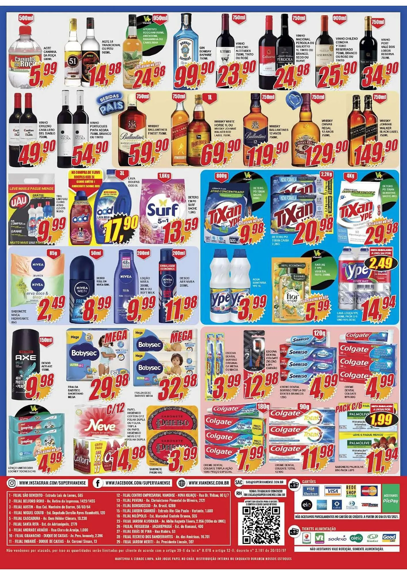 Encarte de Catálogo Vianense Supermercados 9 de agosto até 14 de agosto 2025 - Pagina 4