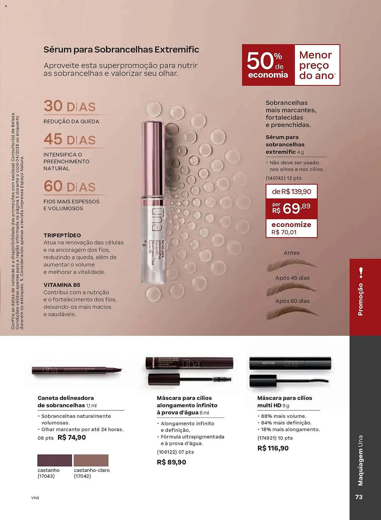 Encarte de Catálogo Natura 19 de fevereiro até 12 de março 2026 - Pagina 73