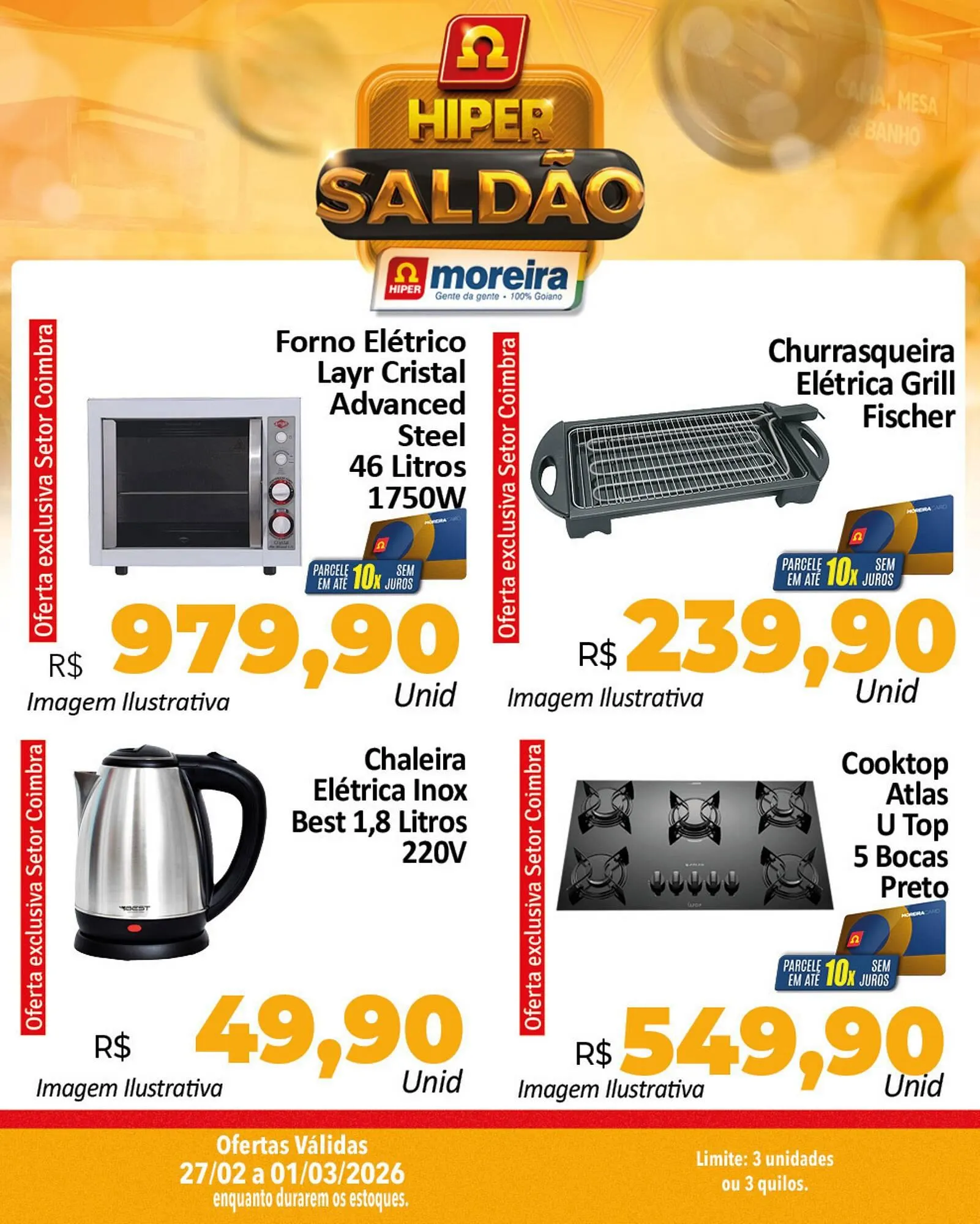 Encarte de Catálogo Hiper Moreira 27 de fevereiro até 1 de março 2026 - Pagina 2