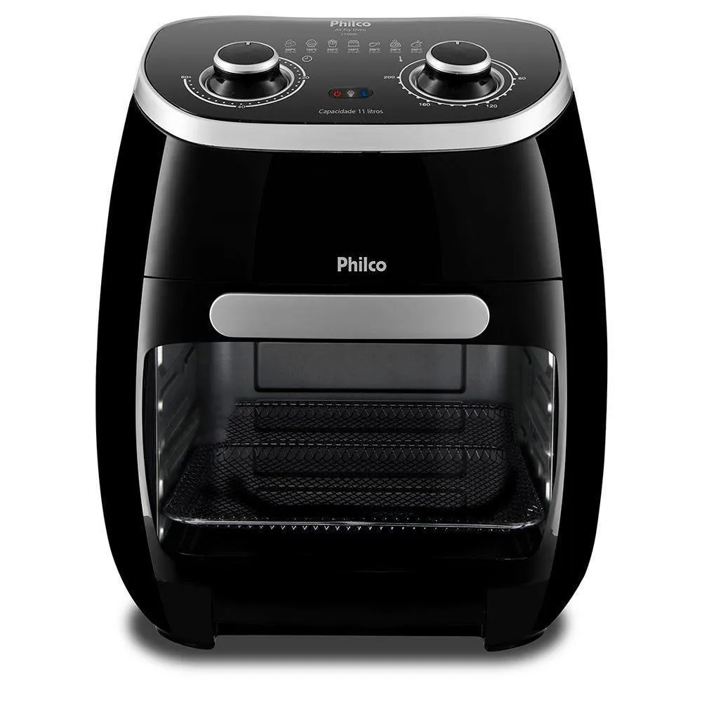 Fritadeira Air Fryer Oven Philco 2 em 1 11 Litros PFR2000P