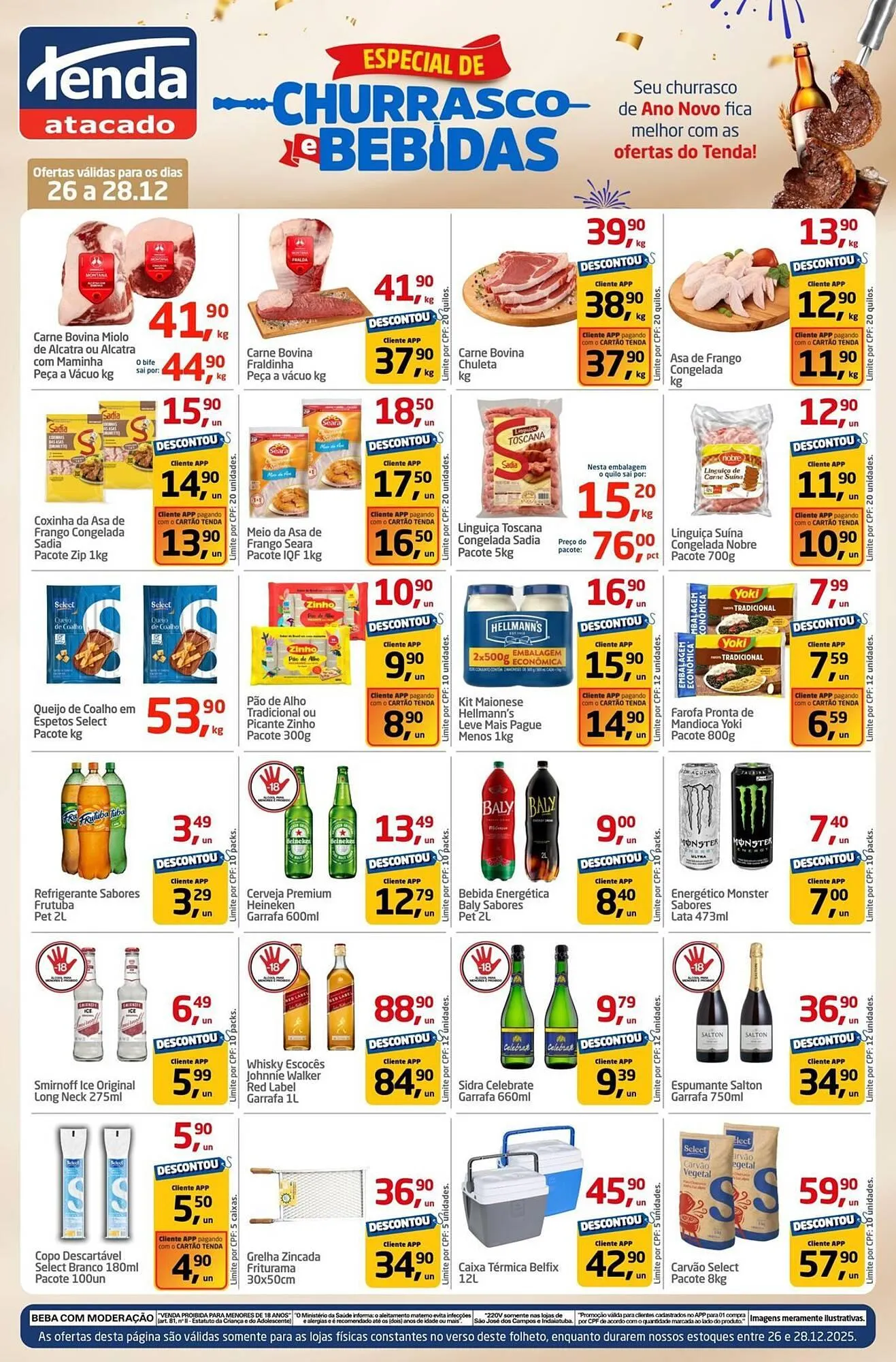 Encarte de Folheto Tenda Atacado 26 de dezembro até 28 de dezembro 2025 - Pagina 2