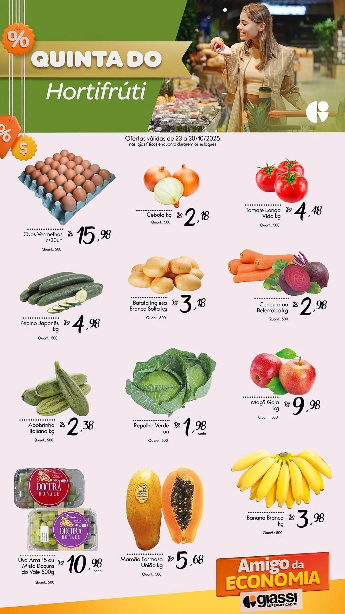 Encarte de Encarte Giassi Supermercados 29 de outubro até 30 de outubro 2025 - Pagina 2