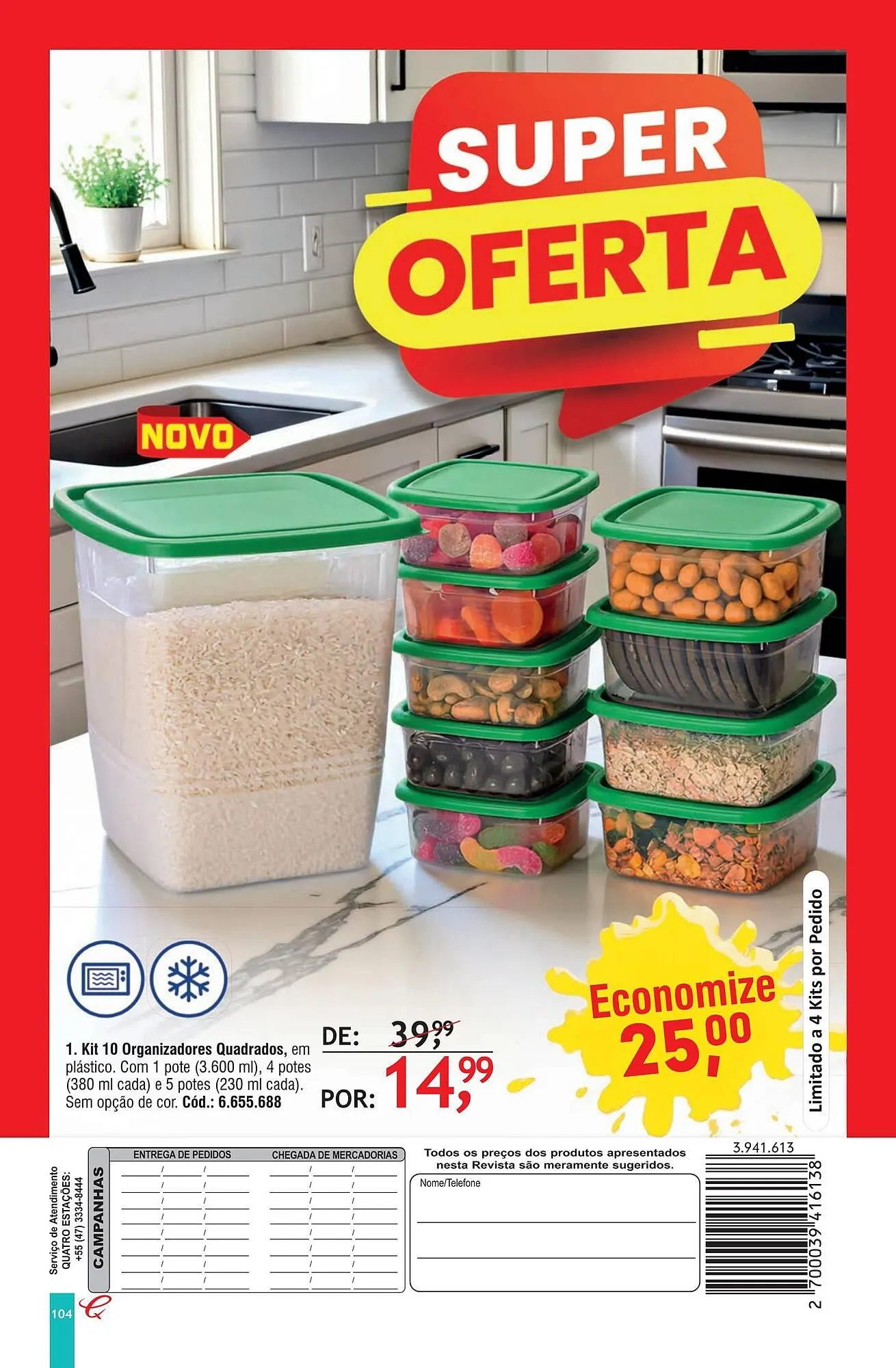 Encarte de Revista Quatro Estações 16 de janeiro até 28 de fevereiro 2026 - Pagina 100