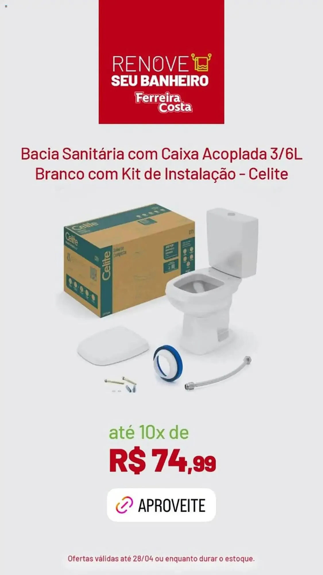 Encarte de Catálogo Ferreira Costa 4 de abril até 28 de abril 2025 - Pagina 2