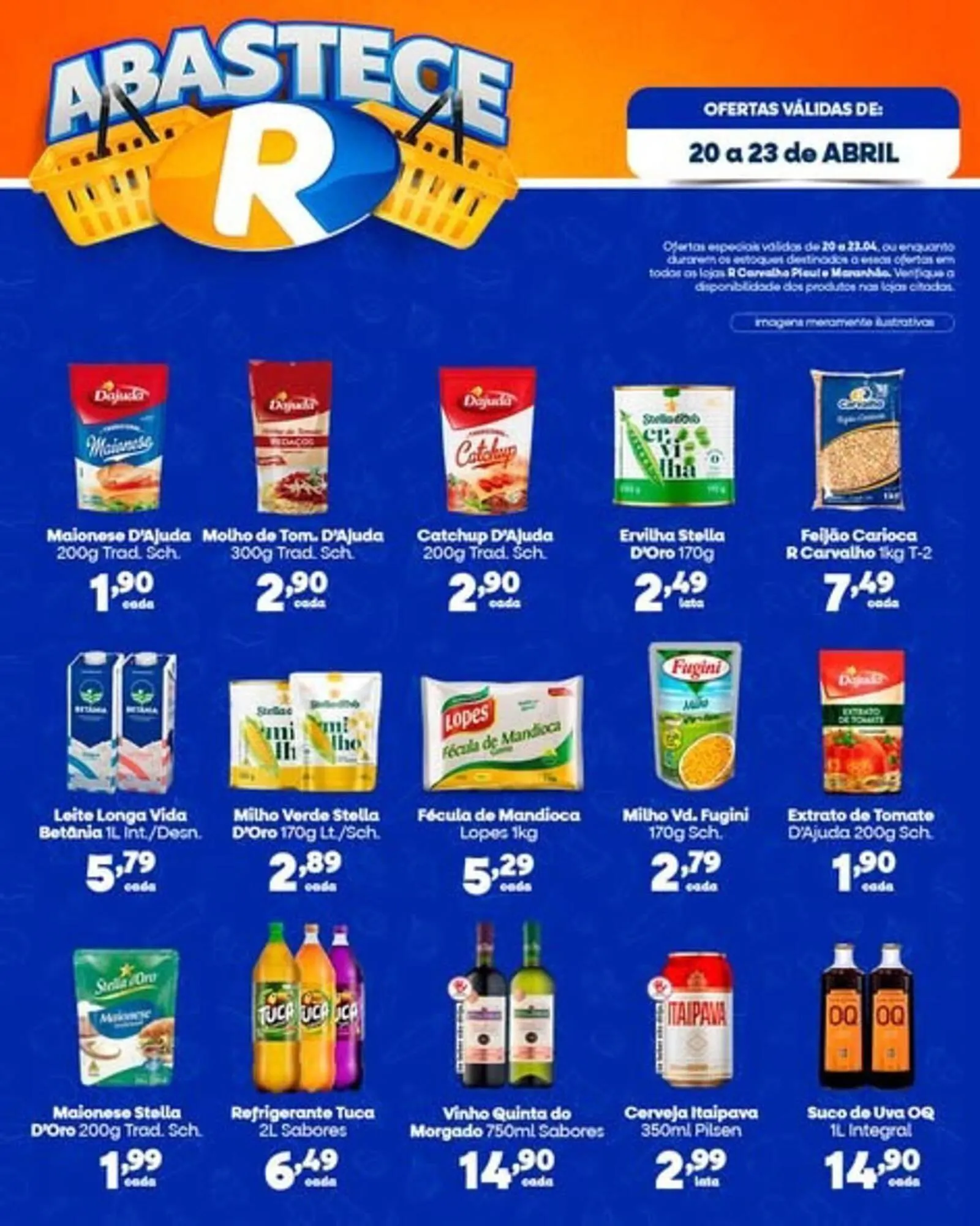 Encarte de Catálogo Carvalho Supermercado 20 de abril até 23 de abril 2026 - Pagina 3