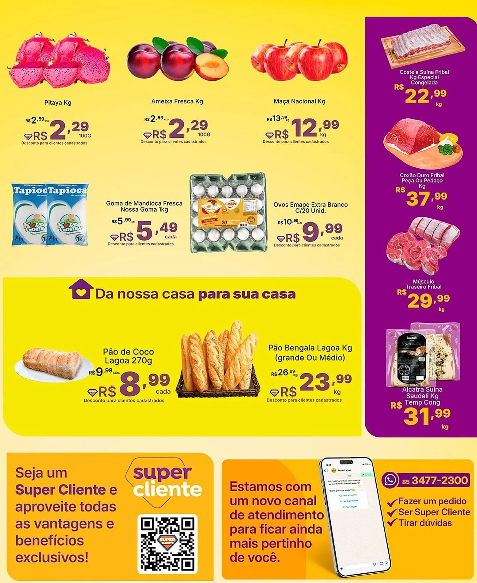 Encarte de Encarte Super Lagoa 11 de janeiro até 13 de janeiro 2026 - Pagina 3