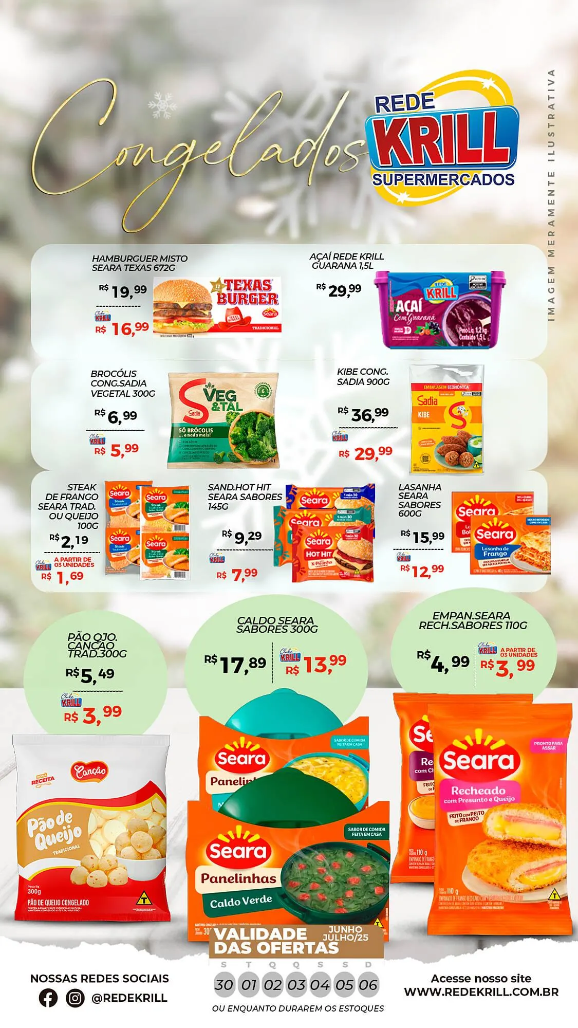 Encarte de Catálogo Rede Krill 30 de junho até 6 de julho 2025 - Pagina 3
