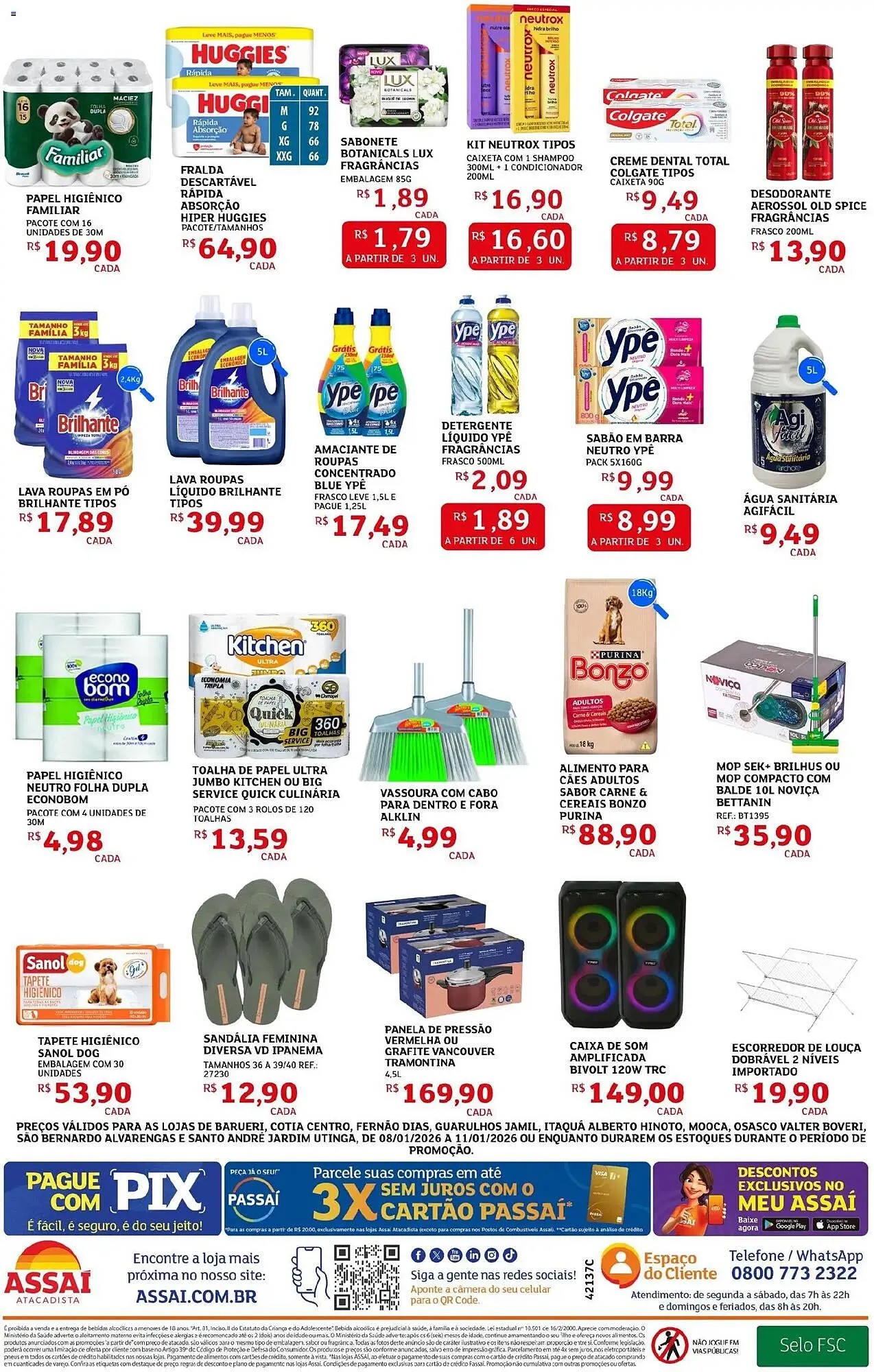 Encarte de Encarte Assaí Atacadista 8 de janeiro até 11 de janeiro 2026 - Pagina 4