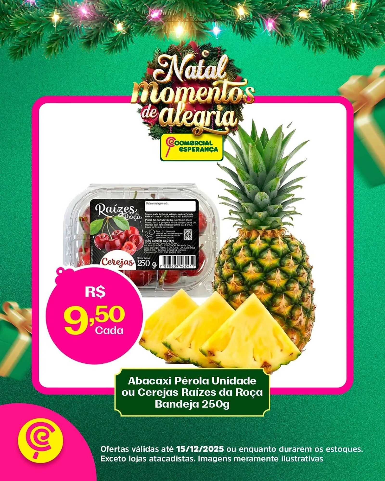 Encarte de Folheto Comercial Esperança 15 de dezembro até 15 de dezembro 2025 - Pagina 1