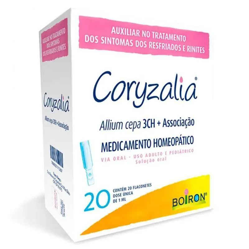 CORYZALIA UNIDOSE C/20 FLACONETES BOIRON
