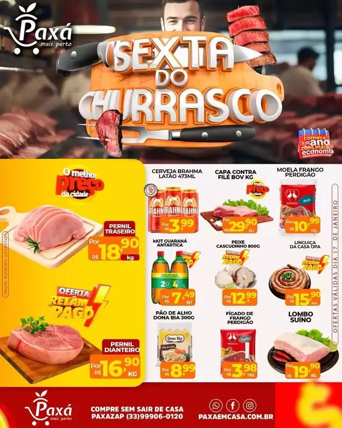 Encarte Paxá Supermercados - 1