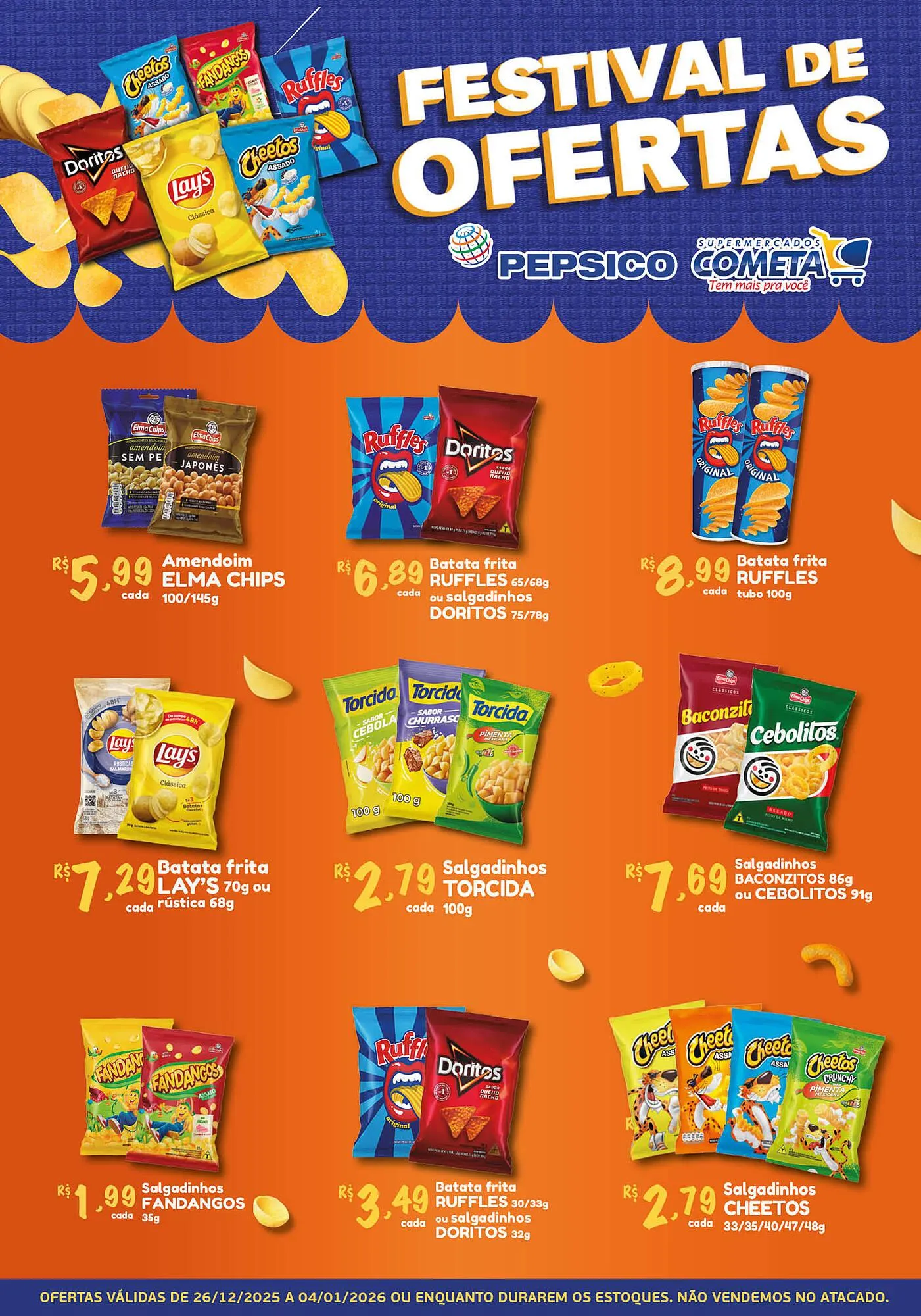 Encarte de Encarte Cometa Supermercados 26 de dezembro até 4 de janeiro 2026 - Pagina 1