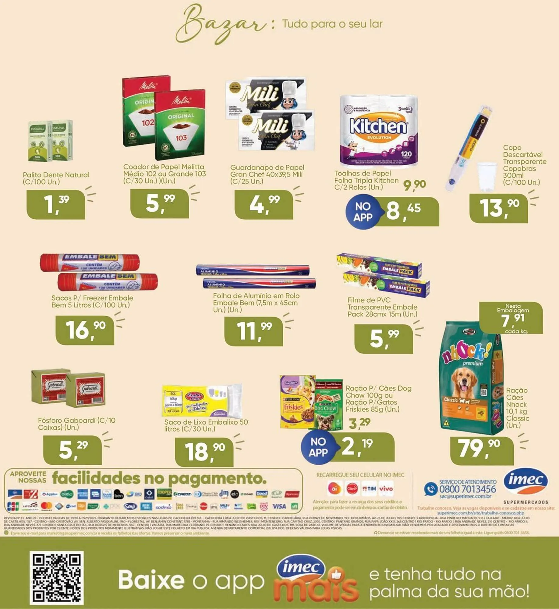 Encarte de Catálogo Imec Supermercados 29 de outubro até 9 de novembro 2025 - Pagina 12