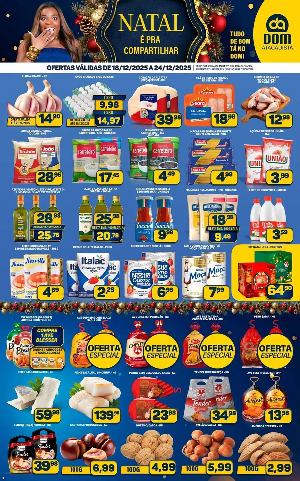 Encarte de Encarte Dom Atacadista 18 de dezembro até 24 de dezembro 2025 - Pagina 1