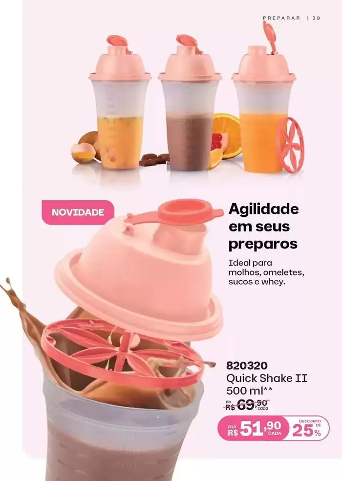 Encarte de Catálogo Tupperware 26 de março até 31 de março 2025 - Pagina 38