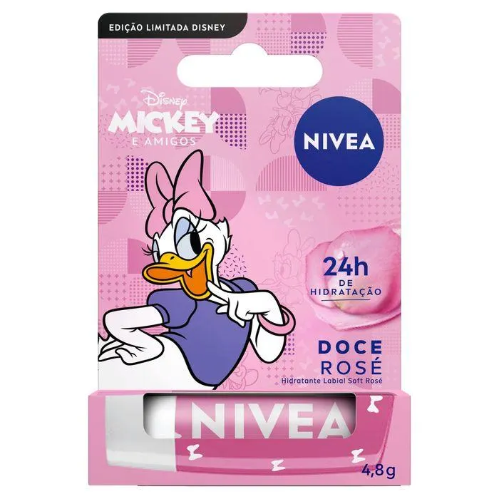 Nivea Hidratante Labial Disney Margarida 4,8g