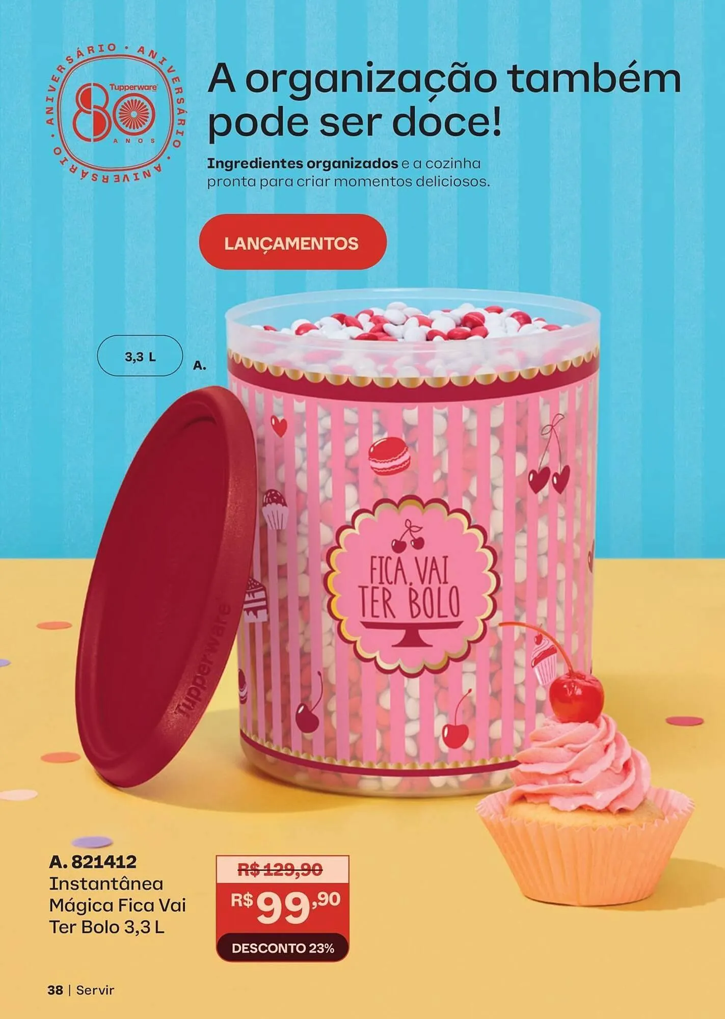 Encarte de Catálogo Tupperware 8 de maio até 31 de maio 2026 - Pagina 38