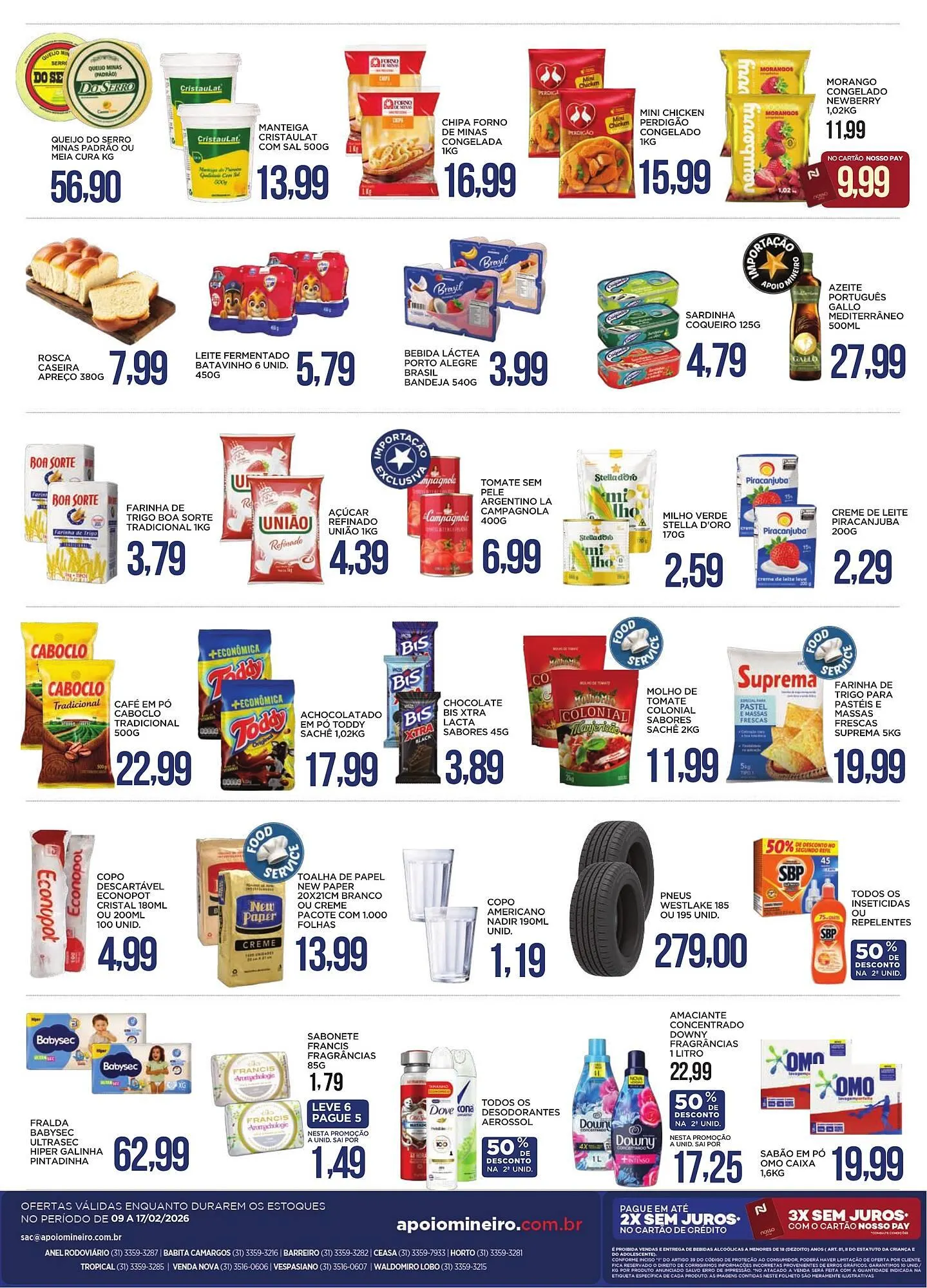 Encarte de Folheto Apoio Mineiro 9 de fevereiro até 17 de fevereiro 2026 - Pagina 2