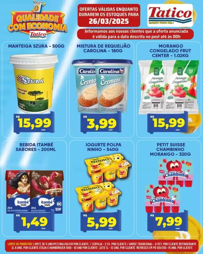 Encarte de Encarte Tatico 27 de março até 30 de março 2025 - Pagina 26