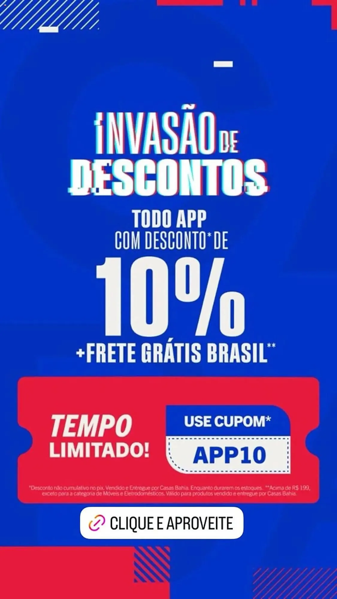 Encarte de Catálogo Casas Bahia 24 de abril até 30 de abril 2026 - Pagina 1