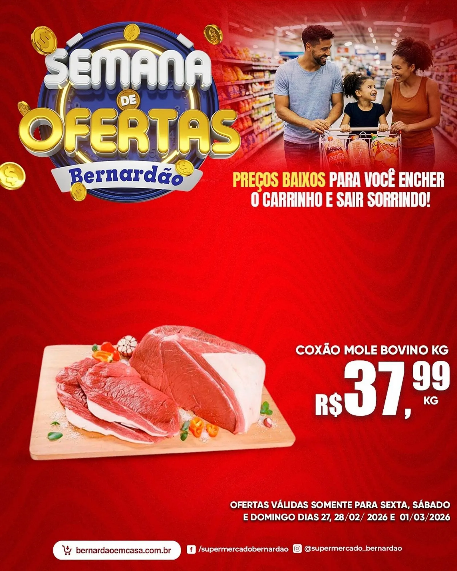 Encarte de Catálogo Supermercado Bernardão 27 de fevereiro até 1 de março 2026 - Pagina 4