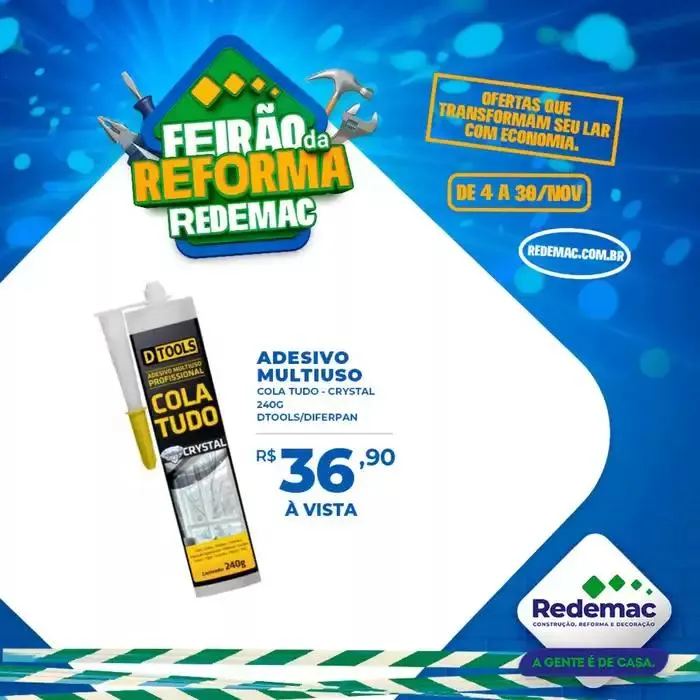 Encarte de Feirão Da Reforma Redemac 5 de novembro até 30 de novembro 2024 - Pagina 2