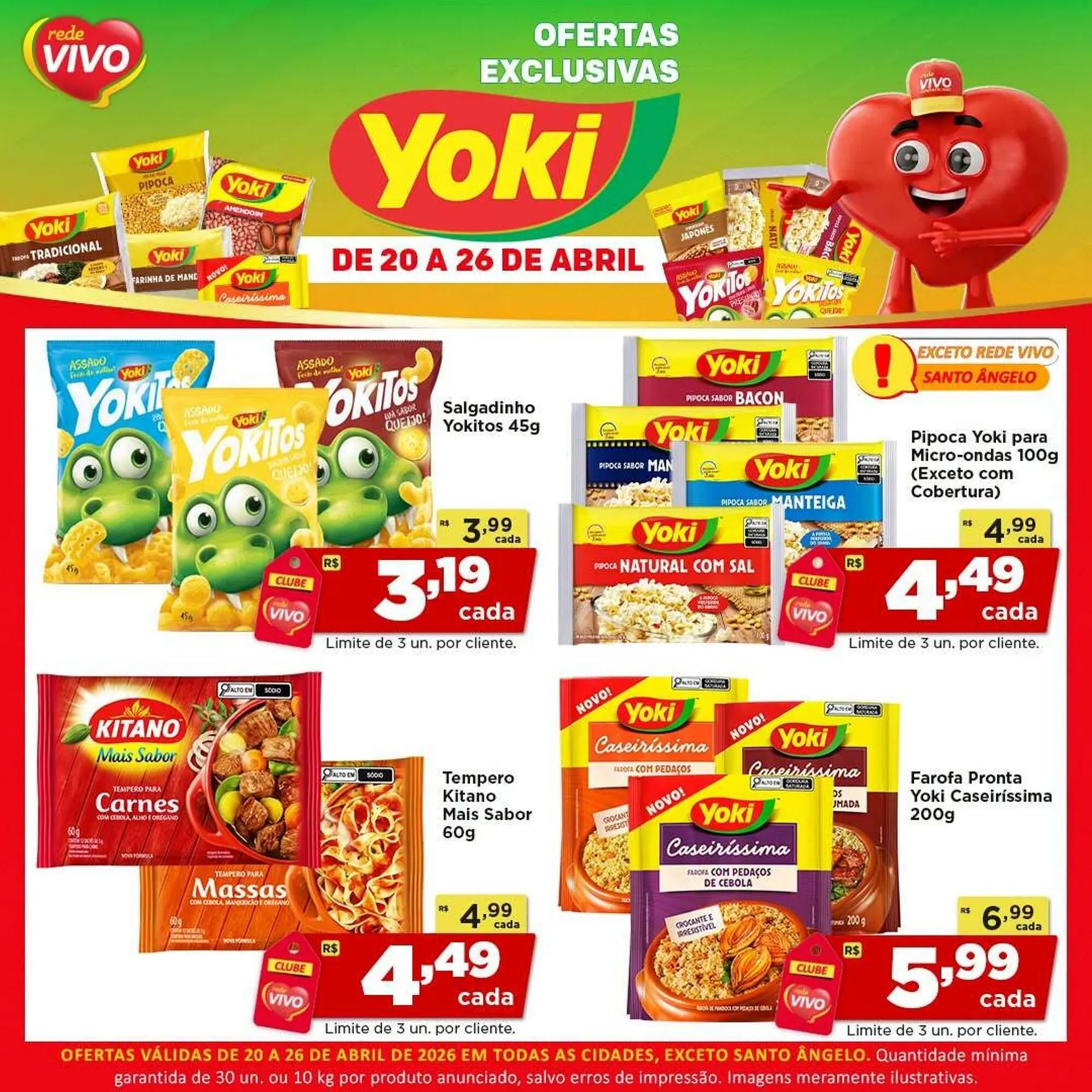 Encarte de Encarte Rede Vivo 20 de abril até 26 de abril 2026 - Pagina 1