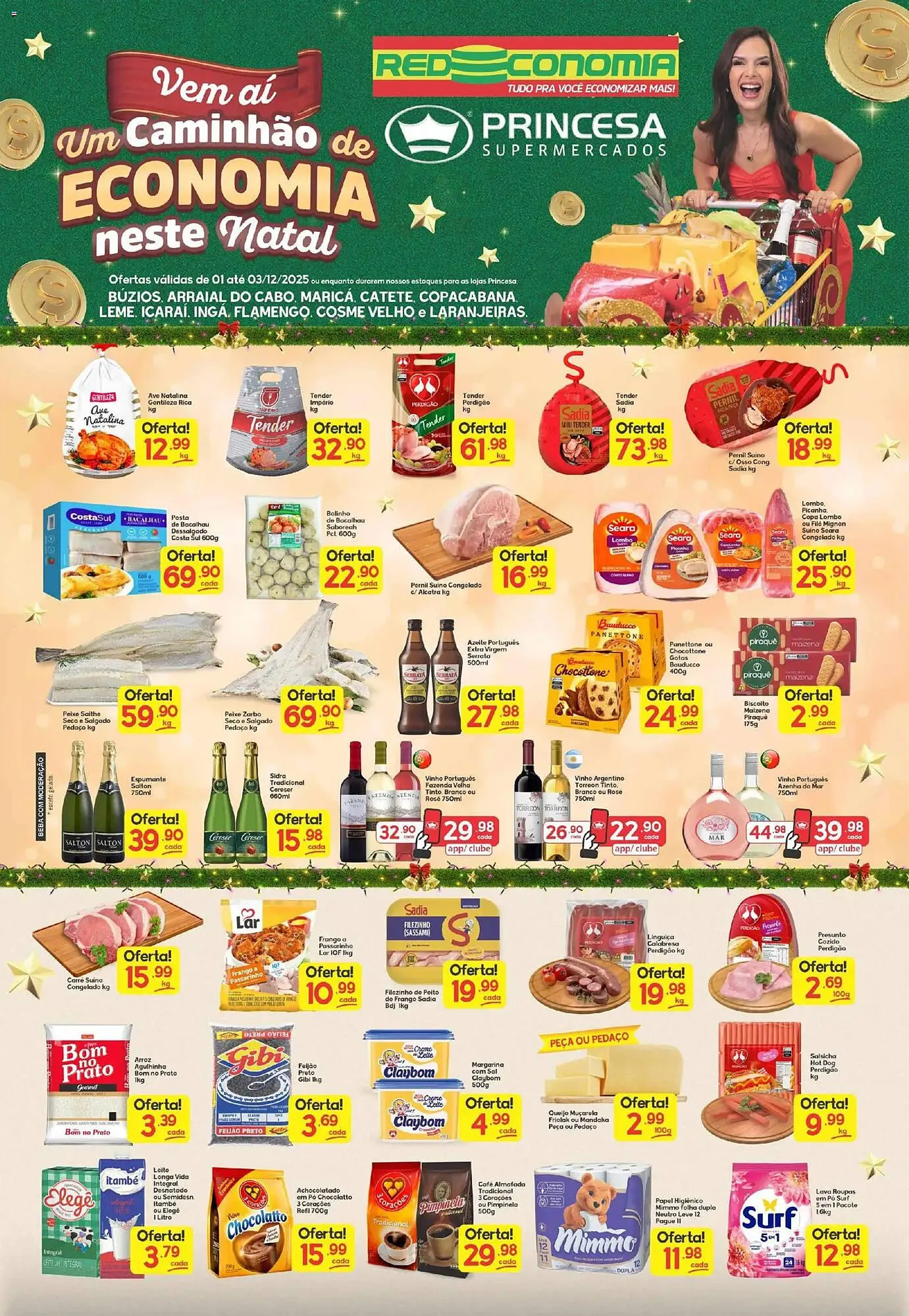Encarte de Encarte Supermercados Princesa 1 de dezembro até 3 de dezembro 2025 - Pagina 1