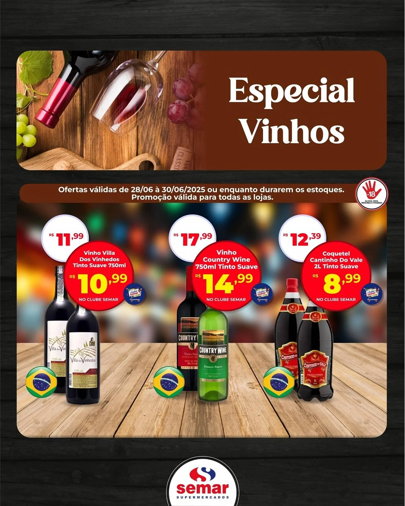 Encarte de Catálogo Semar Supermercado 29 de junho até 30 de junho 2025 - Pagina 2