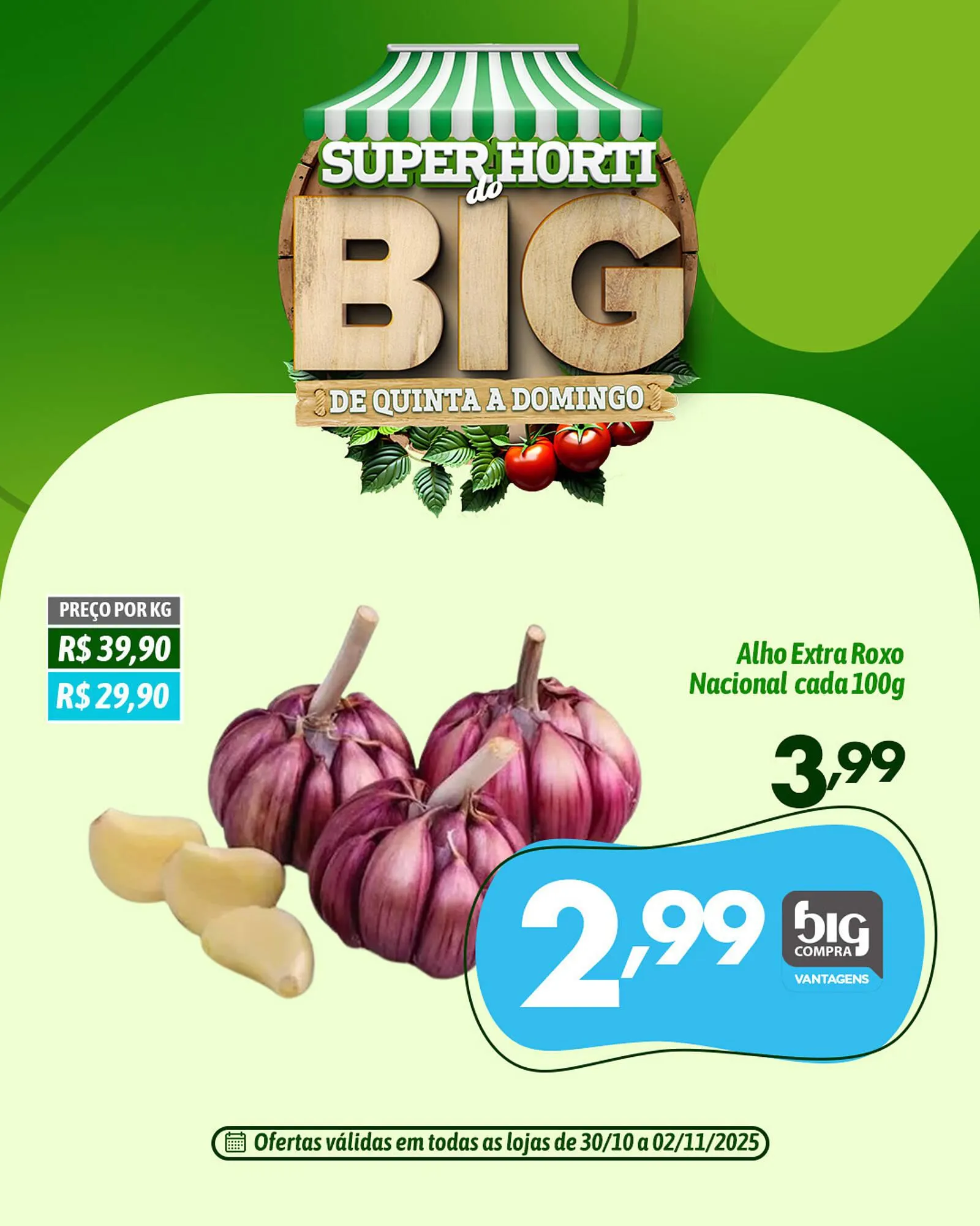 Encarte de Catálogo Supermercados Big Compra 30 de outubro até 2 de novembro 2025 - Pagina 2