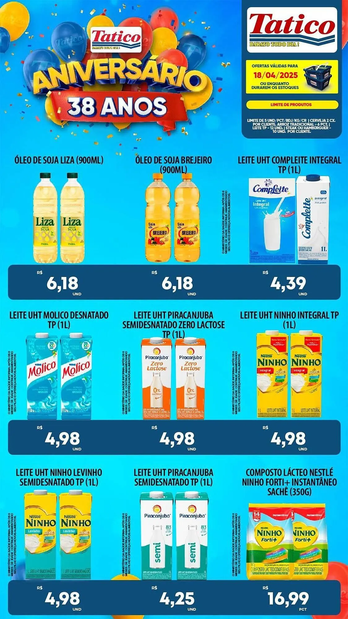 Encarte de Catálogo Tatico 18 de abril até 21 de abril 2025 - Pagina 2