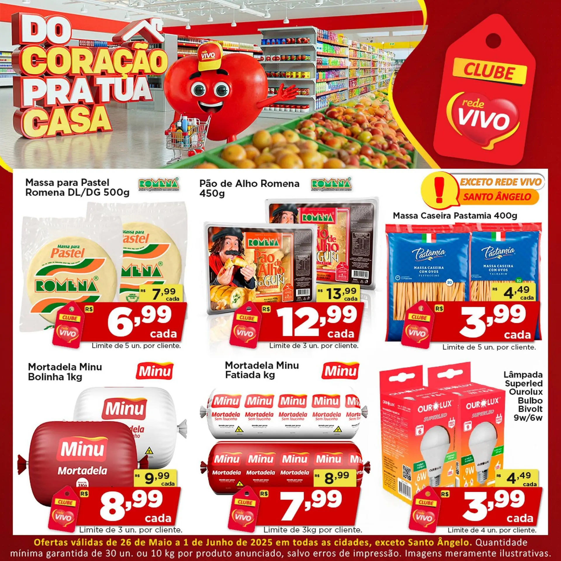 Encarte de Catálogo Rede Vivo 27 de maio até 1 de junho 2025 - Pagina 1