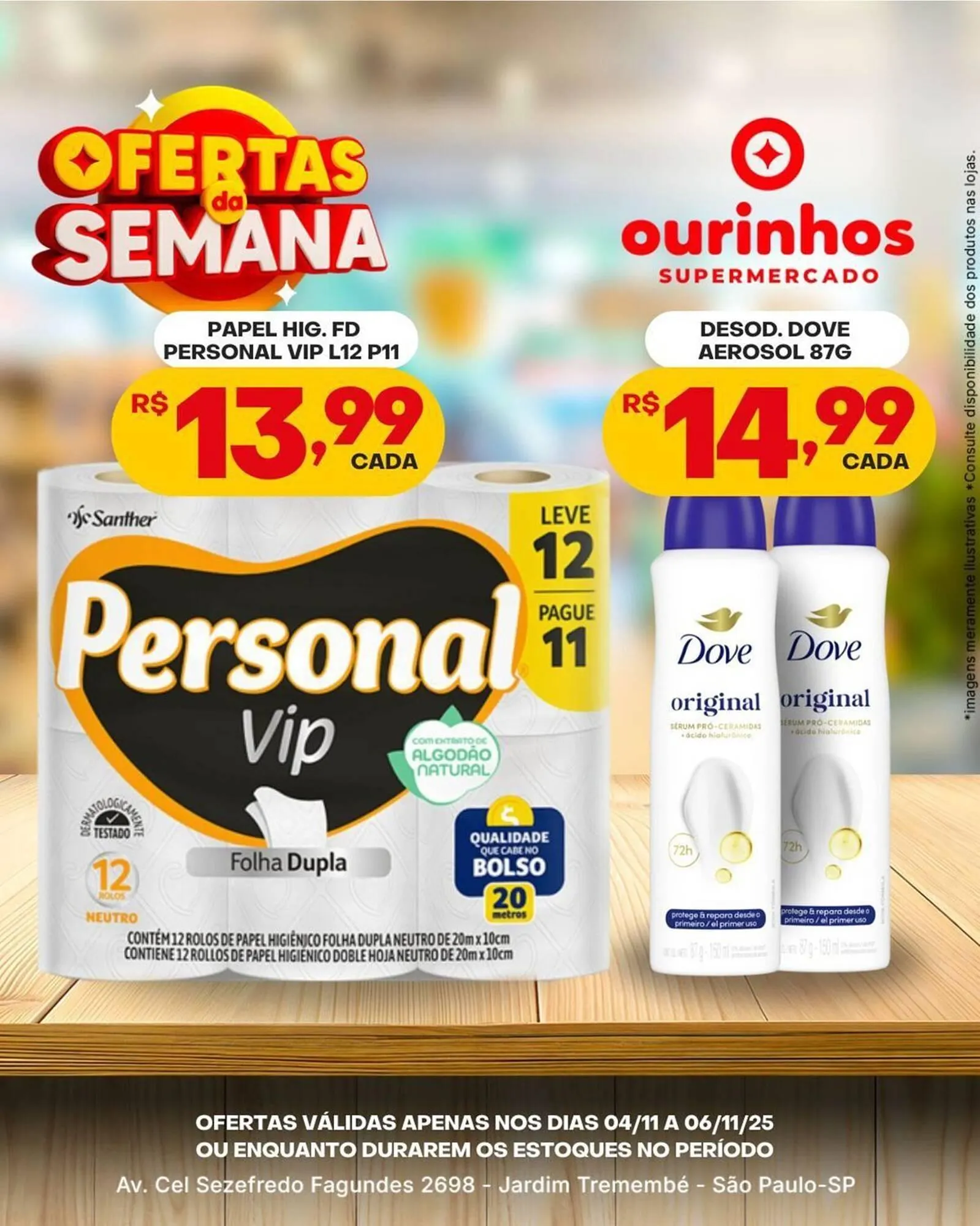 Encarte de Catálogo Ourinhos Hipermercado 4 de novembro até 6 de novembro 2025 - Pagina 4