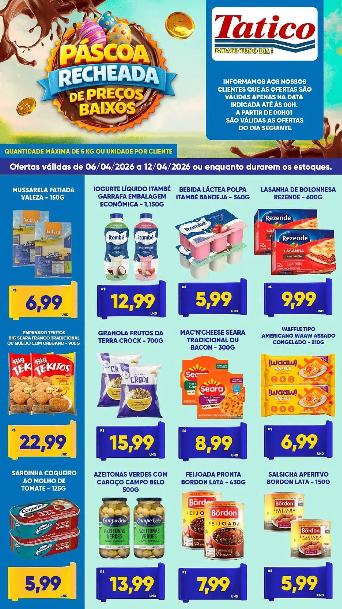 Encarte de Tabloide Tatico 6 de abril até 12 de abril 2026 - Pagina 2