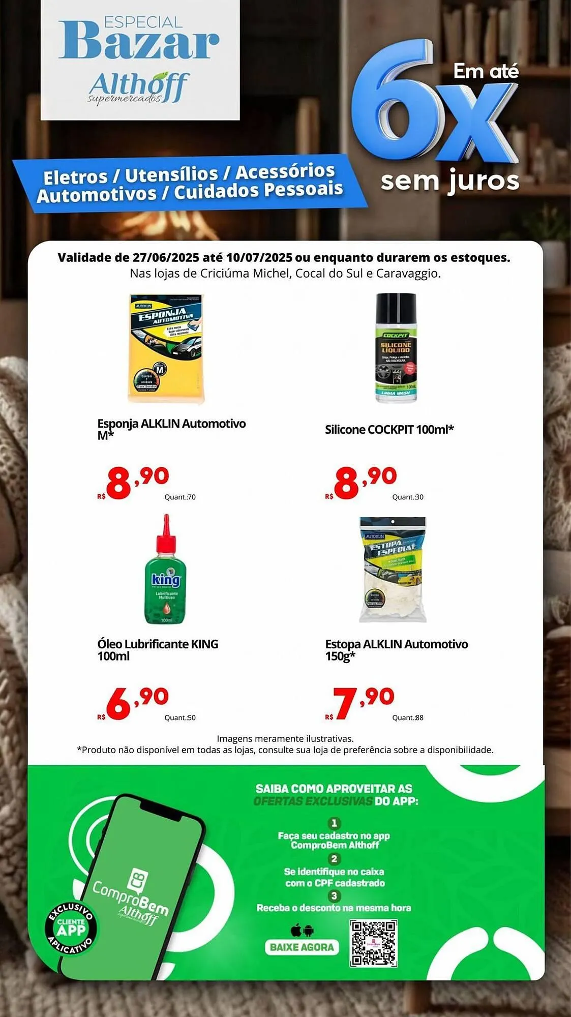 Encarte de Catálogo Althoff Supermercados 27 de junho até 10 de julho 2025 - Pagina 6