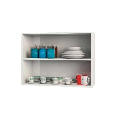 Armário Aéreo Duplo Com 2 Portas Evidence Branco