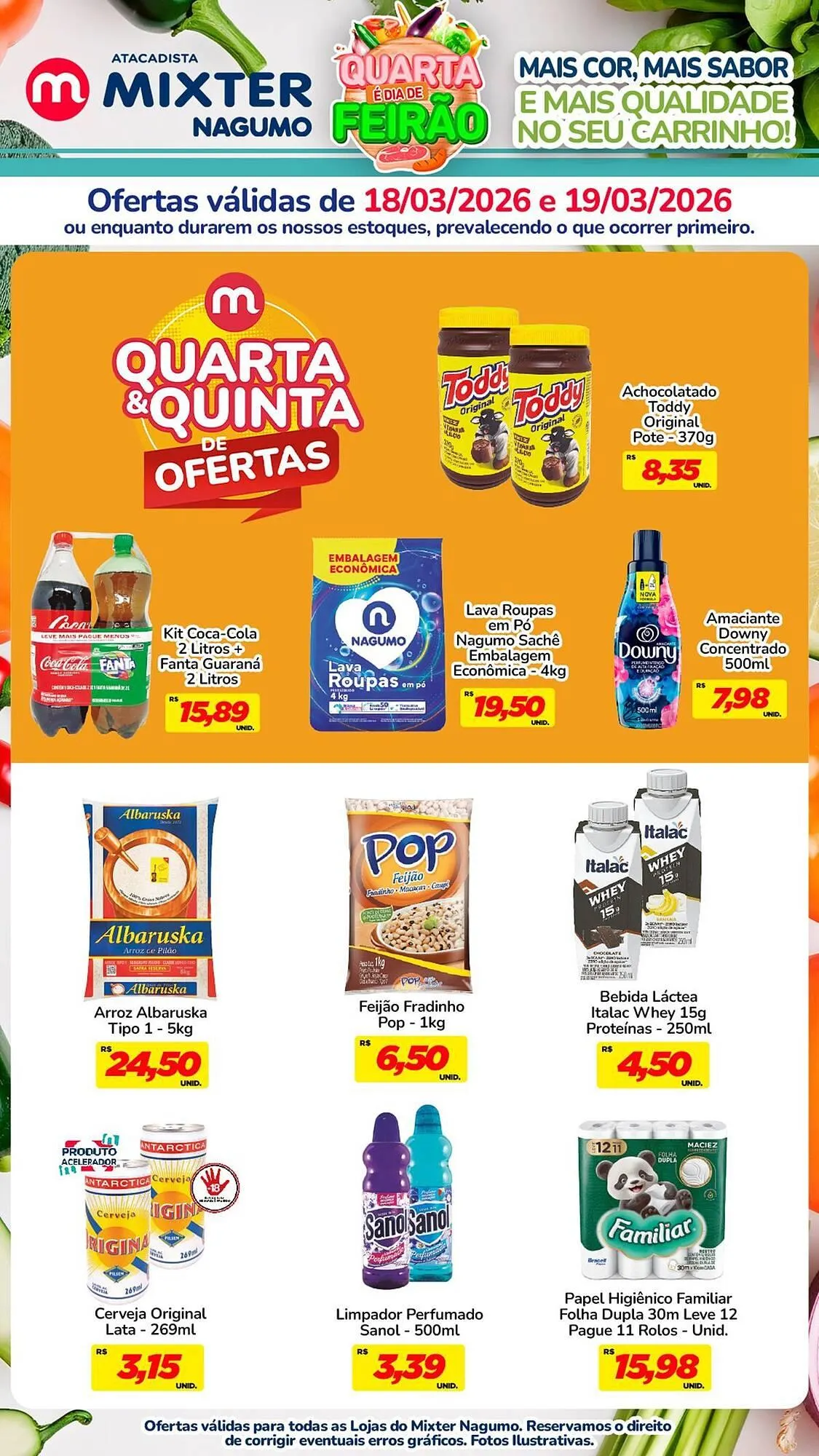 Encarte de Folheto Nagumo 18 de março até 19 de março 2026 - Pagina 1